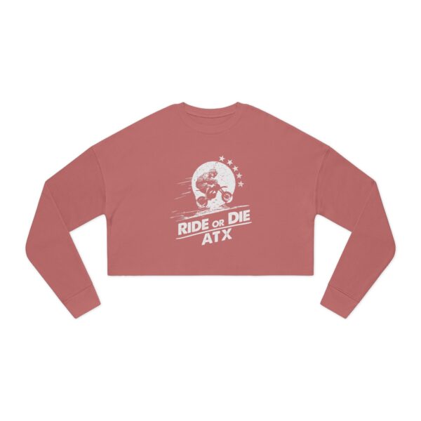 Women's Official Logo Cropped Sweatshirt - Image 4