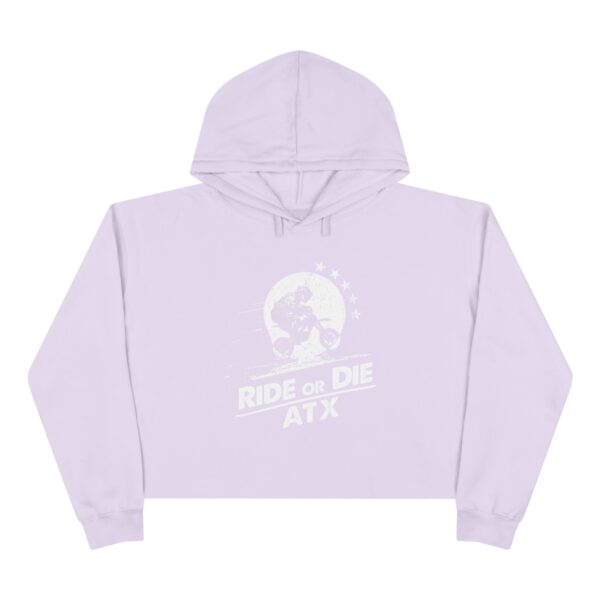 Women's Official Logo Crop Hoodie - Image 6