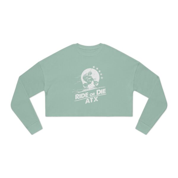 Women's Official Logo Cropped Sweatshirt - Image 8