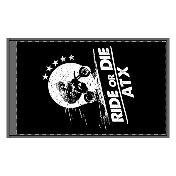 Double-Sided Official Logo Flag (Vertical) - Image 5